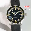 Часы KRF Fifty Fathoms Barakuda 5008B-1130-B52A Cal 1151 Автоматические мужские часы с черным циферблатом 40 3 мм Мужские часы с резиновым ремешком252z