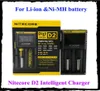 NITECORE D2 LCD Digicharger chargeur Intelligent universel emballage de vente au détail avec câble pour batterie Liion NiMH a216029266