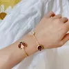 Ladybird Designer link chain Bracelets Personality Bangles Jewelry Dance Party Women Superior Quality292U