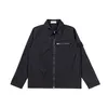 Camisa funcional de nylon de metal de alta qualidade, jaquetas de marca topstoney, casaco com zíper de bolso único, jaqueta de proteção solar reflexiva ST0NE-23829