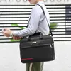 대용량 남성 노트북 가방 서류 가방 비즈니스 문서 전자 기사의 옷 저장 파우치 어깨 여행 주최자 240308