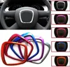 Per gli accessori Q5 Auto decora il volante Logo Emblemi Anello adesivo 3D per A3 A4 A5 Q3 Q5 Q7 accessori interni1650934