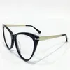 تصميم أزياء جديد نظارات بصرية 5354 Cat Eye Frame Simple Popular Model Lightweight و Recied لارتداء نظارات شفافة 248f