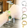 Bracelets de charme souhaitant bracelet étoile élastique en caoutchouc doux cadeaux de cheveux coréens pour amis copines ou petits amis bijoux accessoires Q6l0