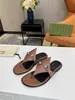 Luxury 30-Model Summer Izmir Designer Sandals Buty dla kobiet skórzany poślizg cielę