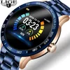 Mens 'Watches Fashion Smart Sport Clock Men Bluetooth Watches Digital Electronic Wrist Watch for Men Clock Male Wristwatch WO2971