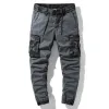 Cargo Hosen Männer Multi Tasche Kausalen Hosen Männer Streetwear Jogger Camouflage Baumwolle Hosen Männer Elastische Taille Knöchel Länge