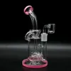 8.2in, стеклянный перколятор бонг, стеклянные буровые установки с Quartz Banger, цветные стеклянные трубы, боросиликатные стеклянные водопроводные трубы, стеклянные кальяны, курительные