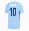 24 25 koszulki piłkarskie Haaland Grealish Sterling Mahrez fanów Wersja de Bruyne Foden 2023 2024 Topy Football Tops Sets Kit Kit Kit