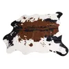 Sholisa tapis en peau de vache tapis en peau de vache pour salon chambre tapis Polyester pour la maison décoratif lavage à la main peau de vache Morden299b