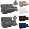 Funda de sofá reclinable todo incluido de 2-3 plazas funda elástica de masaje antideslizante sofá de gamuza sillón Relax 210910296G