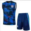 2024 Englands Tracksuit Soccer Jersey Training Suit Kane Sterling Rashford Sancho Grealish Men Kids National Summer Short Sleeved Football Set Uniform