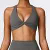 Lu Align Lemon Workout Cross Sports Women Strap Push Up Yoga Gym Crop Brassiere Fiess Top Sport Bh Bh Bra Bras S Gym Jogger Sports