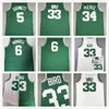 Retro Mesh Larry Basketball 33 Bird Jerseys Kevin 5 Garnett Paul 34 Pierce Kevin 32 McHale Bill Robert 00 Parish 6 Russell Men Youth 100% Brodery Fast Send