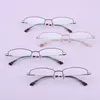 Solglasögon Frames 2024 Fashion Super Light Memory Titanium Eyewear Half Frame Glasses Women's Optical Recept Gereglasses Luxury 62756