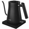 Fabuletta Electric Kettle1L 1500W BPA無料グースネック電気ケトル100％ステンレス鋼ティーケトルコーヒーケトル240228