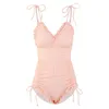 2023 Summer Swimewear Womens Korean Girls Triangle Bikini Spring Sweet Sexy 240308