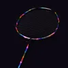 Ultralight 7U 67g Professioneel Full Carbon Badmintonracket N90III Bespannen Badmintonracket 30 LBS met Handvatten en Tas 240304