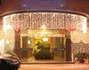 10m x 15m led iluminação cintilante 500 led corda de natal cortina de casamento de fadas fundo festa ao ar livre luzes de natal 110v 220v4680952