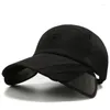 Ball Caps Lightweight Retractable Brim Baseball Summer Adult Cycling Hiking Hat