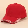 Chapeau Femmes Canard Langue Chapeau Été Mode Polyvalent Parasol Chapeau Édition Coréenne Eau Diamant Étoile De Mer Printemps Loisirs Tendance Baseball Chapeau