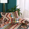 Bomcom Boho Stripe Bedding Set Ethnic Vintage Hipster Aztec Pastral Country Style Bohemian Duvet Cover Set 100％Microfiber T20010336T