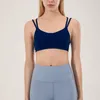 Lu nouveau respirant à séchage rapide sous-vêtements de sport femmes sans couture haute rebond beauté dos haut de fitness push-up nu yoga soutien-gorge