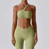 Lu Align Lemon Seamless Women Tracksuit Yoga Set Workout Clotheswear Gym Clothing Sports Fiess Bra High midje Leggings Athletic Wear