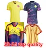 كولومبيا بعيدا كرة القدم قمصان 2023 24 Falcao James Home Home Football Shirt Cuadrado National Feeld Men Kids Kit Camiseta de Futbol Maillot S-2xl uniform66666