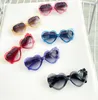 6 kolorów małe dziewczynki okulary przeciwsłoneczne dziecięce dzieci
