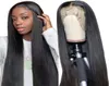 Pruik Lace Front Rechte Kant Voor Menselijk Haar Pruiken Peruaans voor Zwarte Vrouwen 13x5 Diepe Kant Pruik Remy Hair6912716