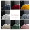 Sondeson Luxury 100% Silk Green Bedding Set 25 Momme Silk Healthy Skin Duvet Cover Set Flat Sheet Pillowcase Queen King Bed Set 240228