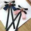 Woman Big Bee Bowtie Fashion Pretty Butterfly Bowknot Bow Tie Polyester Cravat Pin Lapel for Party Wedding Students College282u