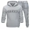 tuta da uomo firmata Tute da uomo Abbigliamento causale Set da donna Tute da lettera Tuta con LOGO sul petto Coppia Maglione con cappuccio Maglioni Pantaloni Taglie forti S-XXXL