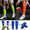 A Set Hight Elasticity Shin Guard Sleeves For Soccer Adults Kids Football Equipment Professional Leg Cover Sport Protective Gear 240228