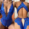 Bh's Sets Crotchless Sexy Lingerie Voor Vrouwen 18 Volwassen Erotisch Ondergoed Stripper Outfits Kant Open Kruis Set Bodysuit