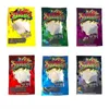 500mg dank gummies packaging bags Retail Packag Worms Bears Gummy Dry Flower Smell Proof Mylar Bag