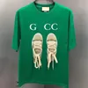 T-shirt Designer Chaussures à lacets T-shirt grande taille T-shirt tendance tendance pour hommes d'été tout assorti Instagram Couples masculins et féminins avec demi-manche taille s à 6xl