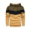 Primavera outono dos homens hoodies cor listrado fino com capuz camisolas casacos masculino casual roupas esportivas streetwear gota 240301