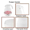 Foldable And Portable Teapot Water Heater 0.6L 600W 110/220V Electric Kettle For Travel And Home Tea Pot Water Kettle Silica Gel 240228