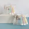 Bottiglie di stoccaggio 11x Set ricaricabile da viaggio Bottiglia di plastica portatile Contenitore per cosmetici vuoto trasparente Può Dropship