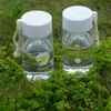 Tumblers With Portable Rope Travel Transparent Plastic Creative Small Daisy Tea Cup Water Bottles Tools Drinkware