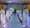 Bulk Elegant Sparkling Crystal Clear Girlande Kronleuchter Hochzeitstortenständer Geburtstagsfeier liefert Dekorationen für Tischplatte cente9872887