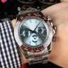 Męskie zegarek Automatyczne zegarki mechaniczne 43 mm Sapphire Business Wristwatch Waterproof Stal nierdzewna stal nierdzewna 904L Srebrny pasek na rękę
