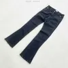 Jean brodé noir pour hommes et femmes, pantalon en Jean décontracté de haute qualité, teinture par nouage