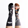 Men's Socks Fun AB Style Couple Mandarin Duck Happy Colorful Trend Character Animal Creative Hight Quality Women Men Harajuku Sport