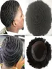 360 Wave Afro Hair Q6 Lace Front Toupee Mens Wig Full Lace Toupee 10A Peruanisches Jungfrau-Menschenhaar Ersatz für Männer 6768864