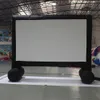 atacado 10mWx8mH (33x26ft) Projetor inflável ao ar livre Tela de filme Inflação e deflação rápida Explodir Mega família Projetores Telas Cinema