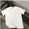 T-shirts män designer vit monclair klassisk t shirt casual mode lös kort t-shirt män kvinnor monclair tshirts gata kläder