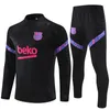 2023 2024 Barcelona TRACKSUIT Camisetas de futebol Jersey terno de treinamento FERRAN PEDRI 22/23/24 Half Zip homens e crianças SET barca futebol treino roupa suéter uniforme